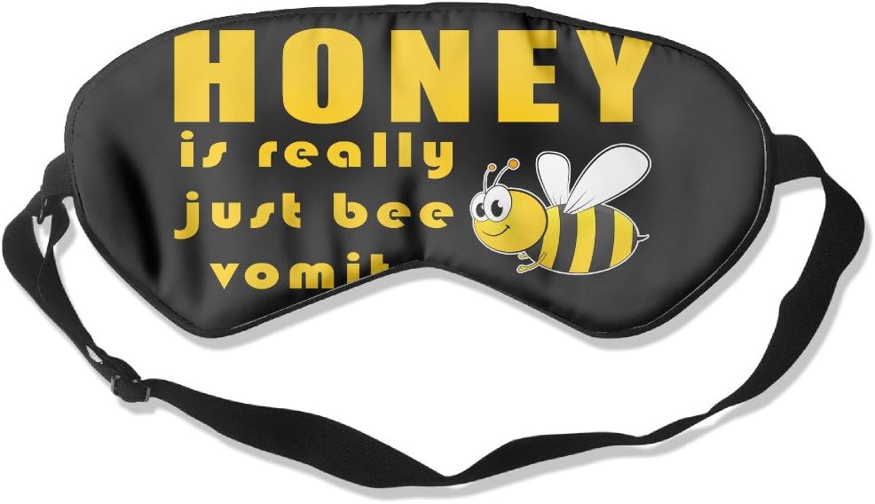 EYEcontact Sleep Mask/Sleep Eyes Mask/Sleeping Mask/Eyeshade/Blindfold Honey Bee Vomit