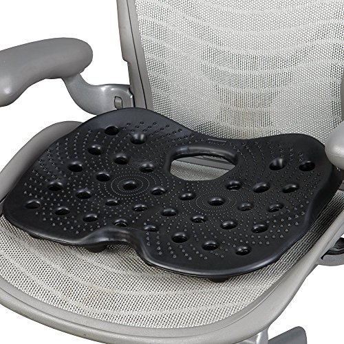 BackJoy SitzRight Wedge Coccyx Driving Seat Cushion, Black Best