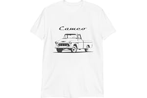 JG INFINITE 1955 Chevy Cameo Carrier Antique Pickup Truck Short-Sleeve Unisex T-Shirt