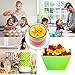 CookArt Silicone Reusable Baking Cupcake Cups Non-Stick 12 Liners Molds 6 Colors