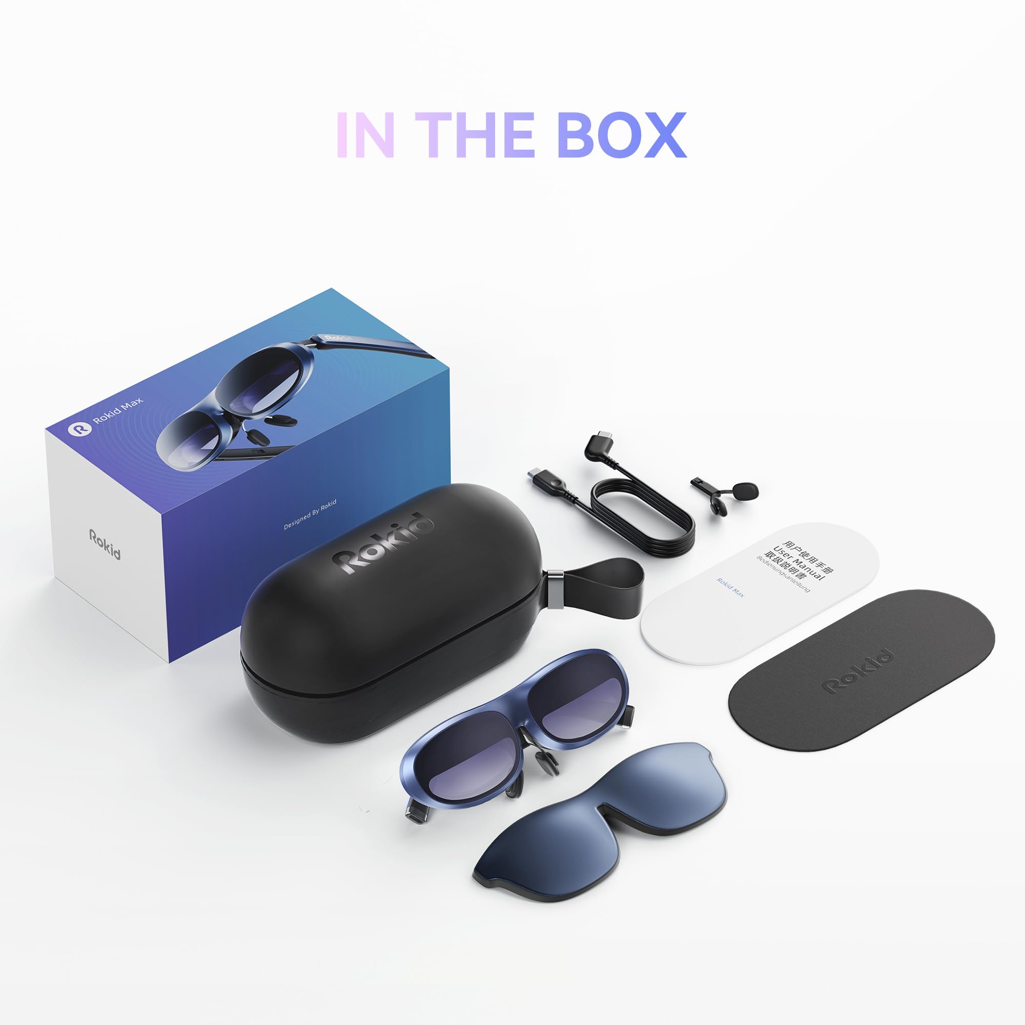 Rokid Max AR Glasses, Smart Glasses with 160