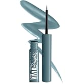 NYX PROFESSIONAL MAKEUP Vivid Brights Liquid Liner, Smear-Resistant Eyeliner with Precise Tip - Cyan Simp