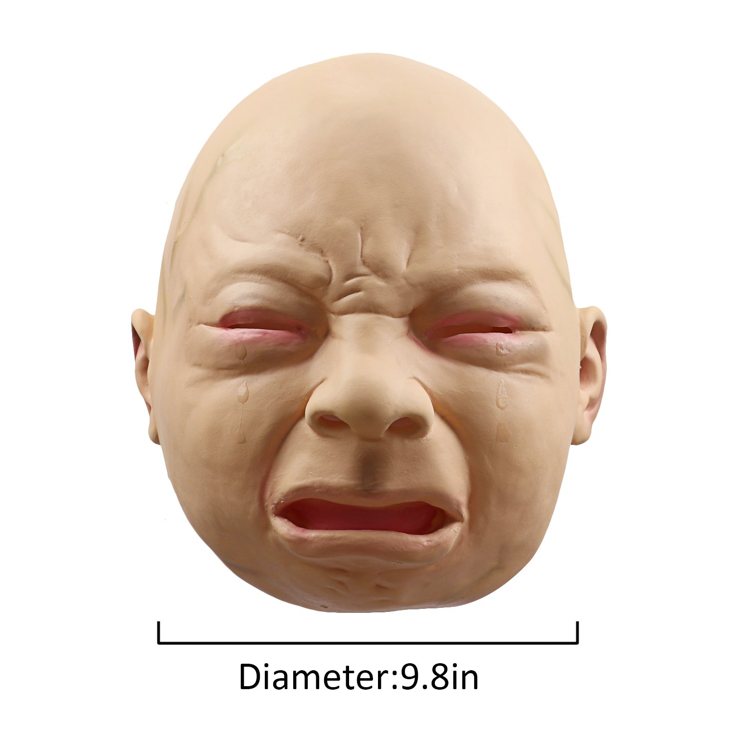 Supmaker Deluxe Novelty Halloween Costume Party Latex Animal Head Mask Horse head