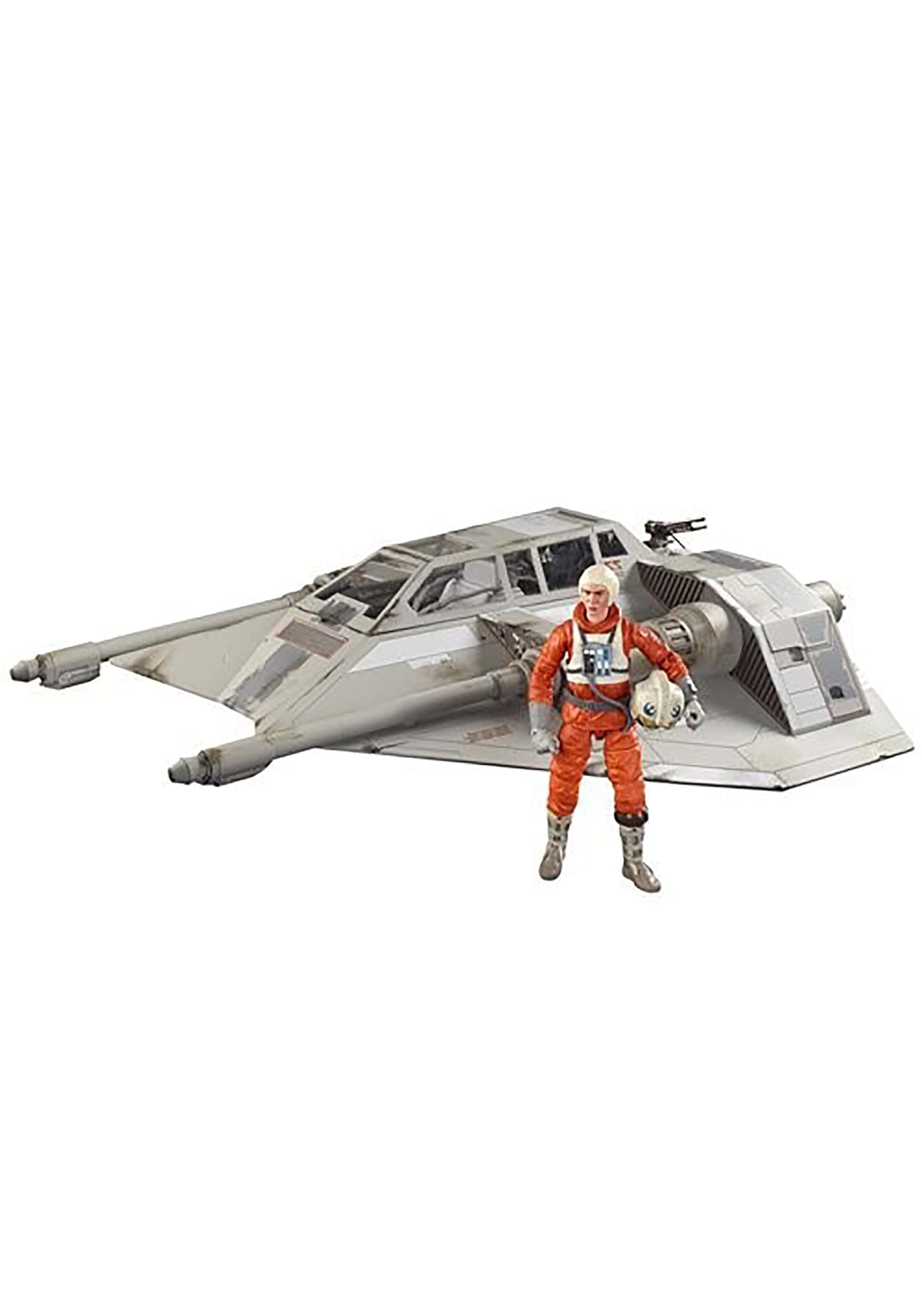 Star Wars The Black Series Snowspeeder Vehicle with Dak Ralter Figure 6-Inch Scale Star Wars: The Empire Strikes Back Collectible Toys