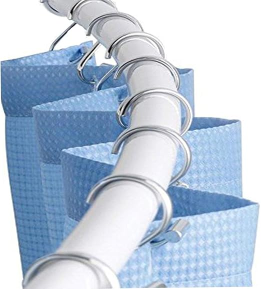 Amazon Com Aluminum Curved Shower Curtain Rod Curved Bathroom