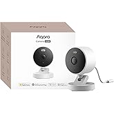 Aqara G100, 2K Indoor/Outdoor Security Camera, HomeKit Secure Video, 2-Way Audio, Spotlight Color/IR Night Vision, AI Detecti