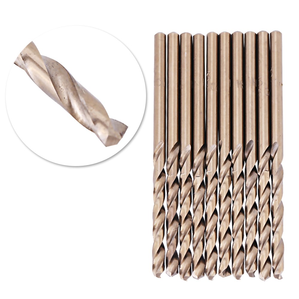 HSS Cobalt Drill Bits, Xinrub M35 Cobalt Drill Bit Set HSS-CO Drills Set Cordless Drill Bits for Drilling on Stainless Steel(1.5mm) - Image 5