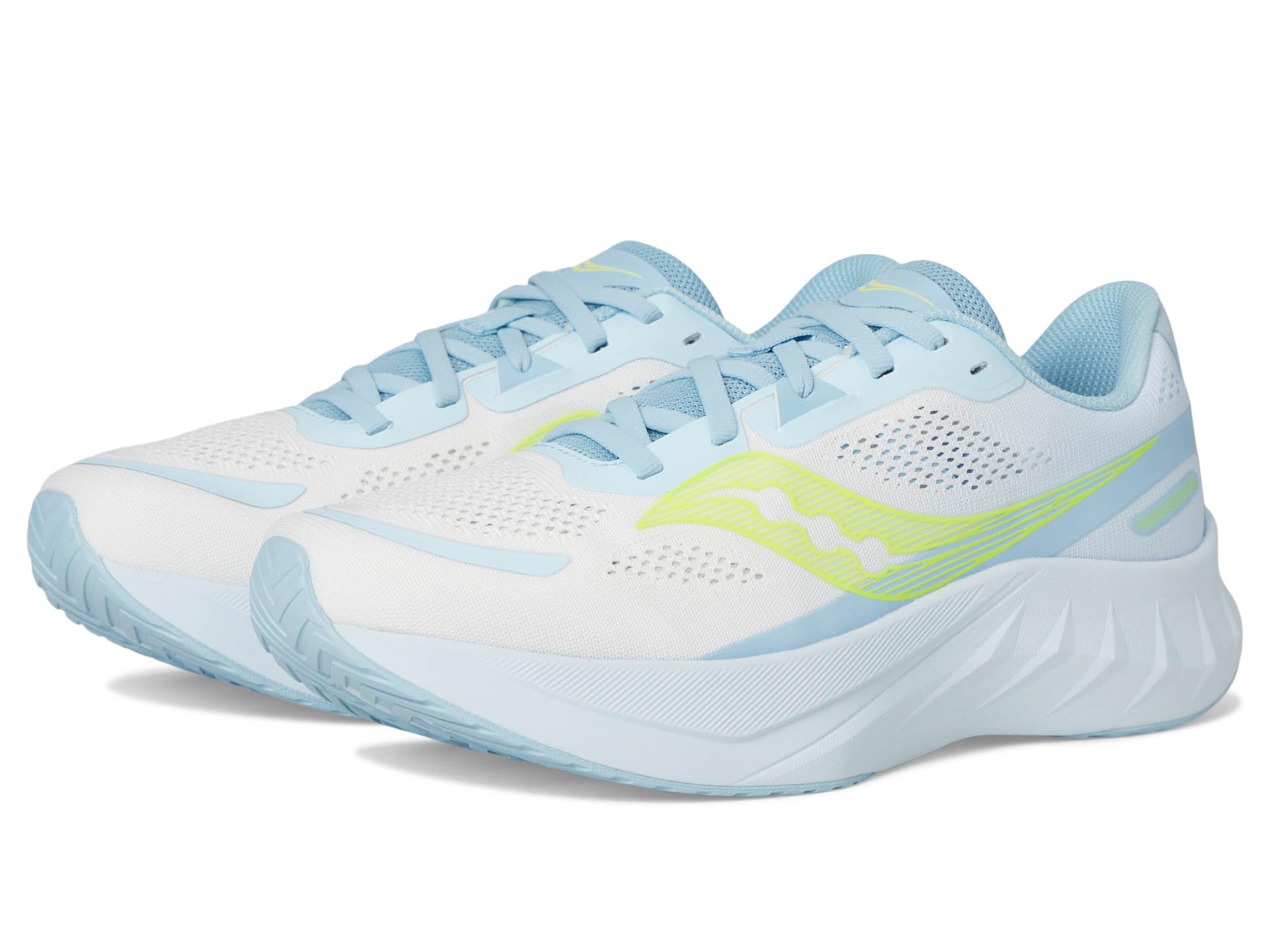 Saucony Women’s Tide 2 Sneaker, White/Ice Melt, 7