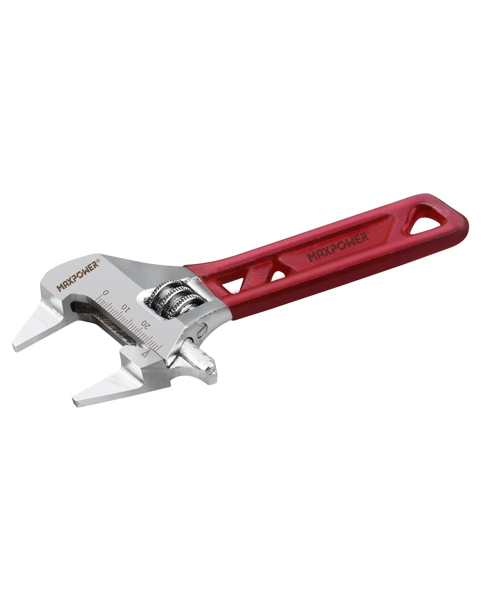 MAXPOWER Adjustable Spanner 150mm/6-Inch, Slim Jaw Adjustable Wrench with MAX. Opening 30mm & Super Slim Jaw Thickness 2.5mm — image 1
