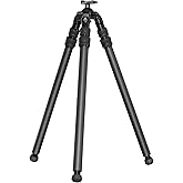 FANAUE Carbon Fiber Tripod for Shooting for Arca Swiss Quick Release Plate, Hands-Free Operation, Suitable for Hunting, Shooting and Outdoor Activities - HTC-4030-65