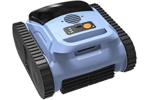 ABNEMEN Pool Vacuum for Above Ground Pool & Inground Pools, Smart Navigation Robtic Pool Cleaner with Up to 180 Mins Run time & 2150 Sq.ft, Wall and Waterline Cleaning Vacuum