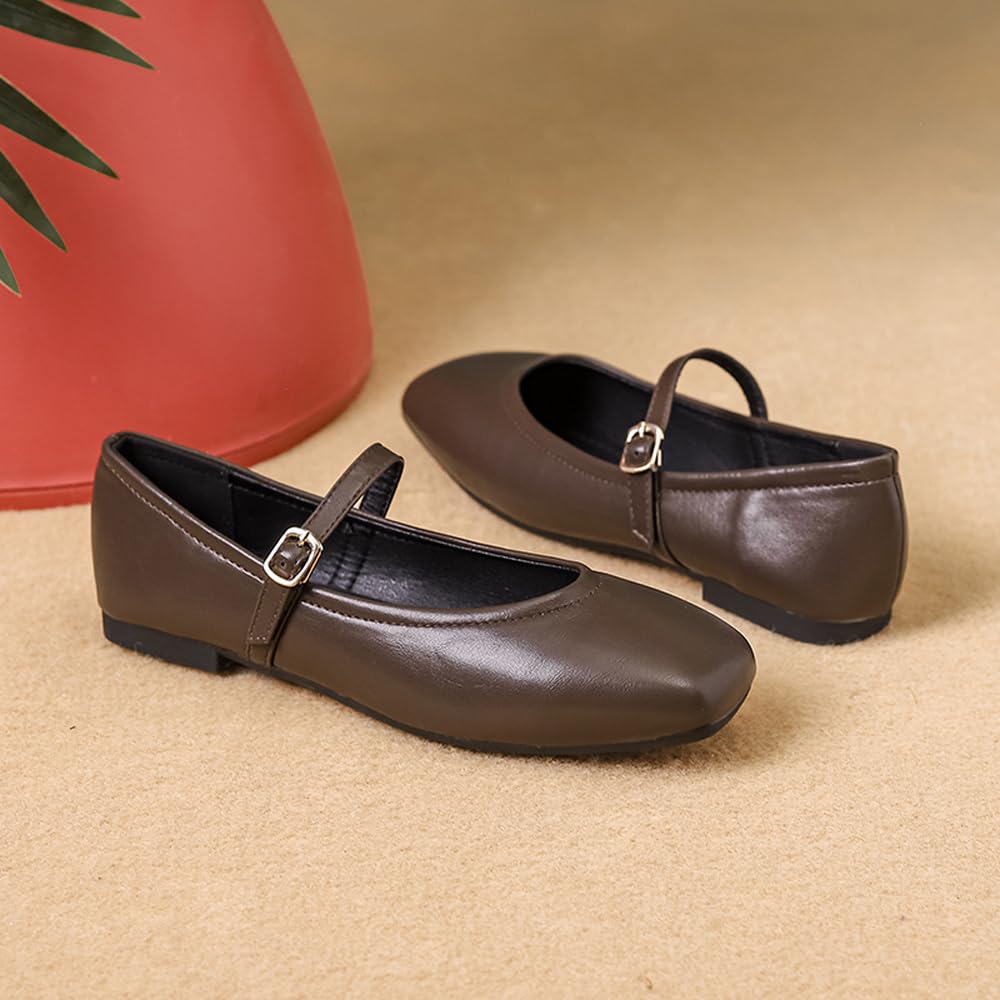 Dear Time Women's Mary Jane Flats, Ballet Flats for