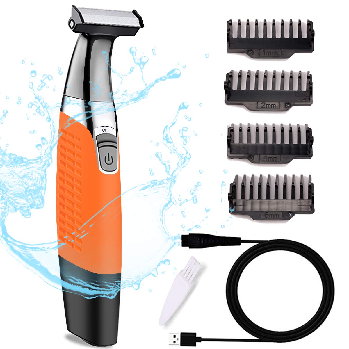 Buy Beard Mustache Trimmer for Men Rechargeable Electric Hair Razor