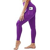 Gefyvcf High Waisted Leggings for Women 25"/28" Inseam with Pockets Tummy Control Buttery Soft Yoga Pants
