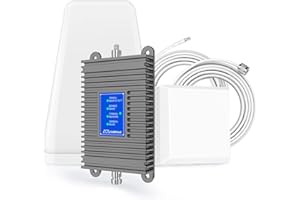 SUBROAD Cell Signal Booster for Home 5,000 sq ft with Outdoor/Indoor Antennas - Cell Phone Signal Booster Boosts 5G 4G LTE 3G Voice & Data for Verizon AT&T T-Mobile and All US Carriers FCC Approved