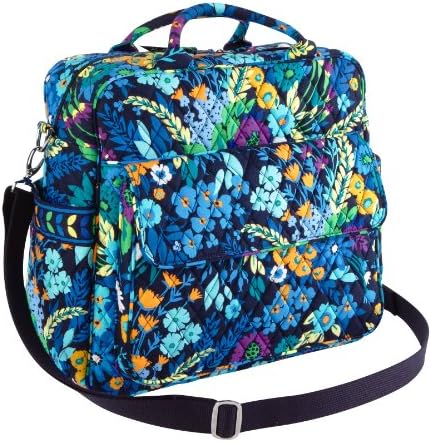 vera bradley diaper bag blue