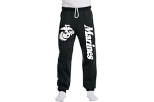 Lucky Ride USMC Marines Sweatpants US Marine Clothing Sweat Pants