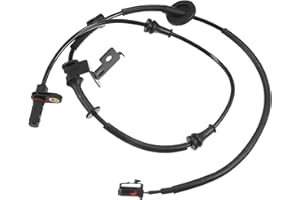 ACROPIX ABS Sensor No.599103X350 - Car Rear Left ABS Wheel Speed Sensor - for Hyundai Elantra 2011-2015 ABS Metal Black - 1 P