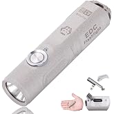 RovyVon A3 Pro Rechargeable Keychain Flashlight 650 High Lumens | USB-C Rechargeable Mini EDC Flashlight with Momentary On, Lock Mode, Magnetic Clip,Gift for Pocket Outdoor