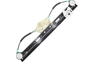 HXHAUTO Rear Left Side Power Window Regulator Without Motor Compatible with BMW X3 E83 2004 2005 2006 2007 2008 2009 2010,Replace for 749-586 51353413189 135-58668L 51353448251