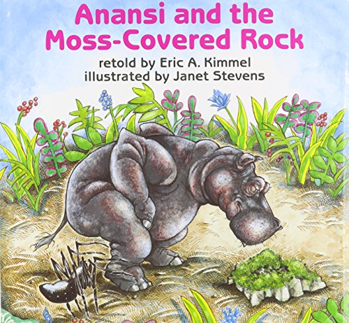 Anansi and the Moss-Covered Rock (1 Hardcover/1 CD) (Anansi (Audio))