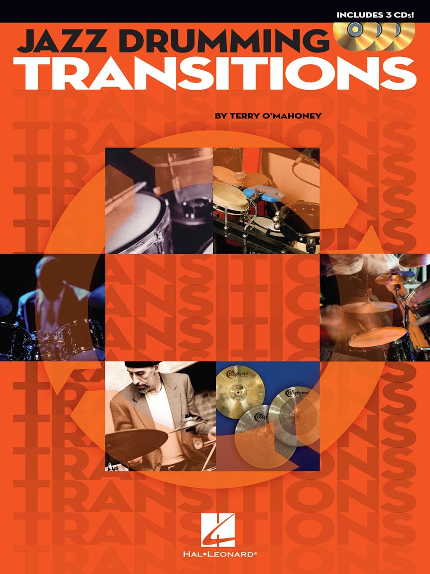 Jazz Drumming Transitions. Includes CD
