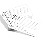 Eaasty 200 Pcs Church Offering Envelopes Bill Size Donation,Giving Style | Preprinted Fields Name and Amount My Offering Church Tithe Envelope for Donation Tithes and Religious Giving