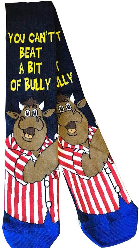 Bullseye TV Dart Show Official SOCKS You Can't Beat A Bit of Bully Triple Pack