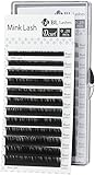 D-Curl 0.20 Thickness {CHOOSE LENGTH} - Eyelash Extension Blink Signature Mink (17mm)