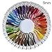 Shilpi Quilling Paper 1750 Strips Set - 5mm, 35 Colors, 35 Packs