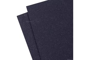 HOLSTEX KYDEX Thermoform Sheet - (Type V) - (P1 Texture) - (0.080 Thickness) - (8in x 8in Sheets) - (Black) - (2 Pack) - for Holster Making, Cosplay, Airsoft Armor, Keel Guards