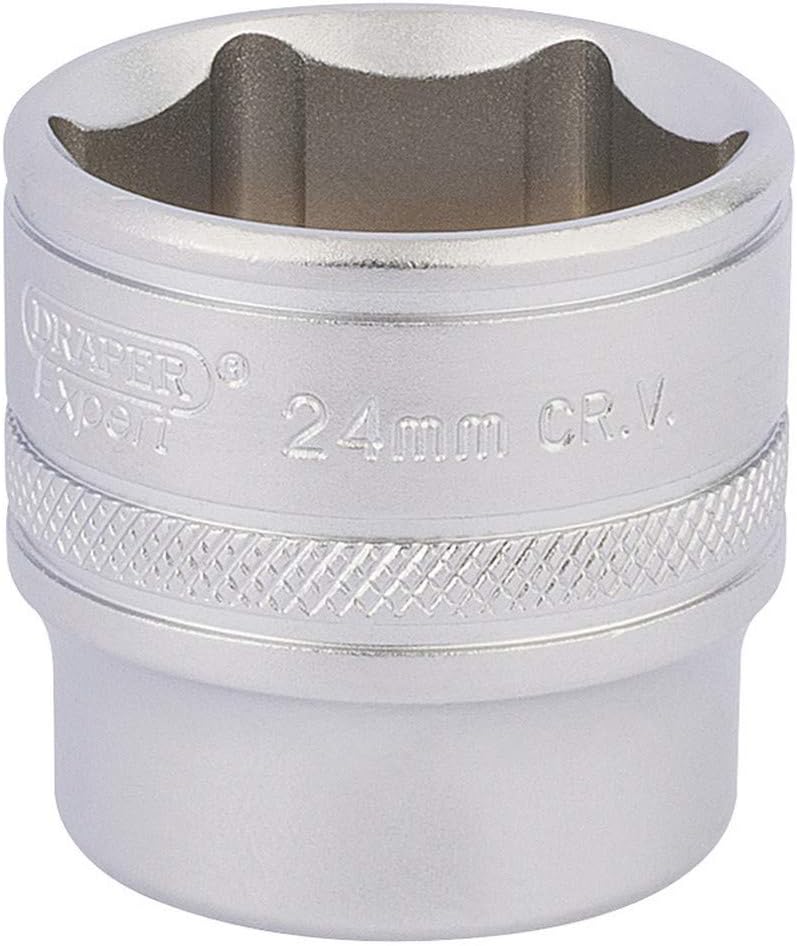 Draper Expert HI-TORQ® 6 Point Impact Socket, Blue, 24mm