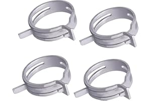 SUNNER THINKEN 4PCS Upper & Lower Radiator Hose Clamps Kit for Honda Accord Civic CRV Fit Odyssey Replace 19511-PH7-003 19511PH7003