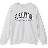 CUSTOMI El Salvador Adult Unisex Crewneck Sweatshirt