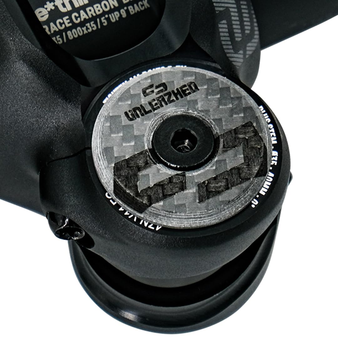 unleazhed CF01 Carbon Top Cap Mountain Bike Stem Cap Made in Germany