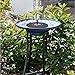 Ankway Solar Fountain Pump for Birdbath 1.4W Beautiful Octagon Shape Lotus Printed Solar Powered Fountain Pumps for Pond Water Bird Bath Garden Patio Pool Fish Tank