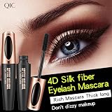 HIVETZ 4D Waterproof Mascara - Black Volume Length, False Lash Effect, Soft view 3