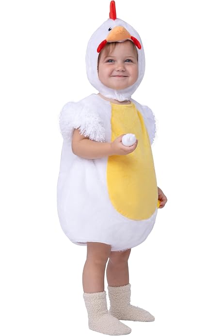 Disfraz De Pollito Para Bebé Recién Nacido – Conjunto De Mono Con Capucha Y Zapatitos – Tejido De Lana Suave – Perfecto Para Fotos, Pascua Y Carnaval – Regalo Para Niña O Niño (0-18 Meses)