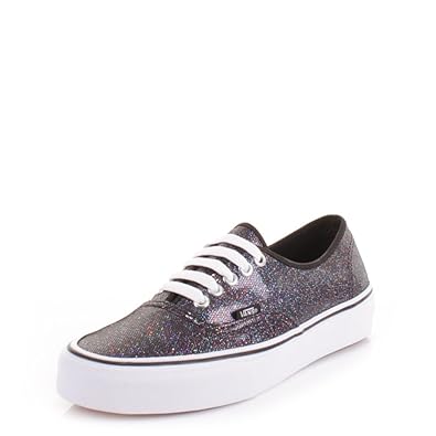 black glitter vans uk