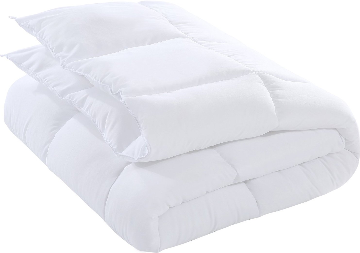 Comforter Duvet Insert White Quilted Comforter With Corner Tabs
