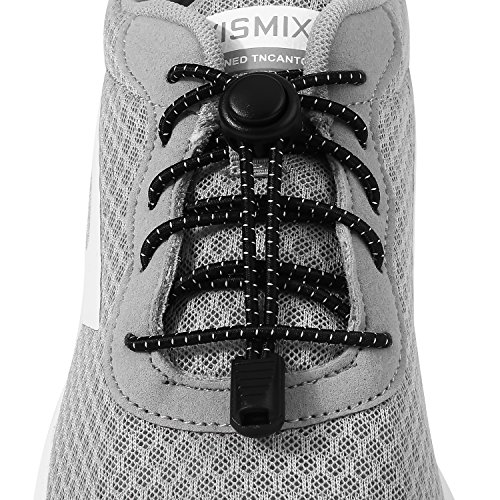 Udaily 4 Pairs or 2 Pairs No Tie Shoelaces for Kids and Adults, Elastic Shoe Laces for Sneaker - Thumbnail 7
