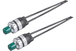 CNRAQR 90-120PSI 1/4"-18 NPT Air Pressure Switch 24V 12V Air Compressor Pressure Switch Air Tank Pressure Controller