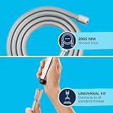 GROHE VitalioFlex Comfort Shower Hose 2m Chrome 27173002 TwistStop Smooth 5 Bar view 5