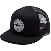 Salty Crew Shark Logo Retro Trucker Hat - Unisex Adjustable Baseball Hat for Adults - Premium Cotton