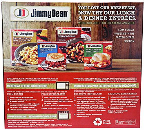 Jimmy Dean, Sausage Egg & Cheese Biscuit Sandwiches, 4 ct (frozen) - Thumbnail 5