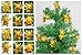 Pokemon Go 12 Piece PIKACHU Christmas Ornament Set - Unique Shatterproof Plastic Design Around 1.5