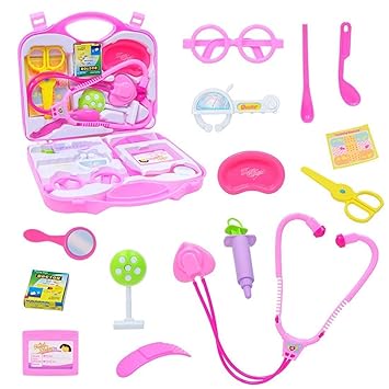 IS IMAGING SOLUTIONS My Family Operated Plastic Doctor Set, Multicolor