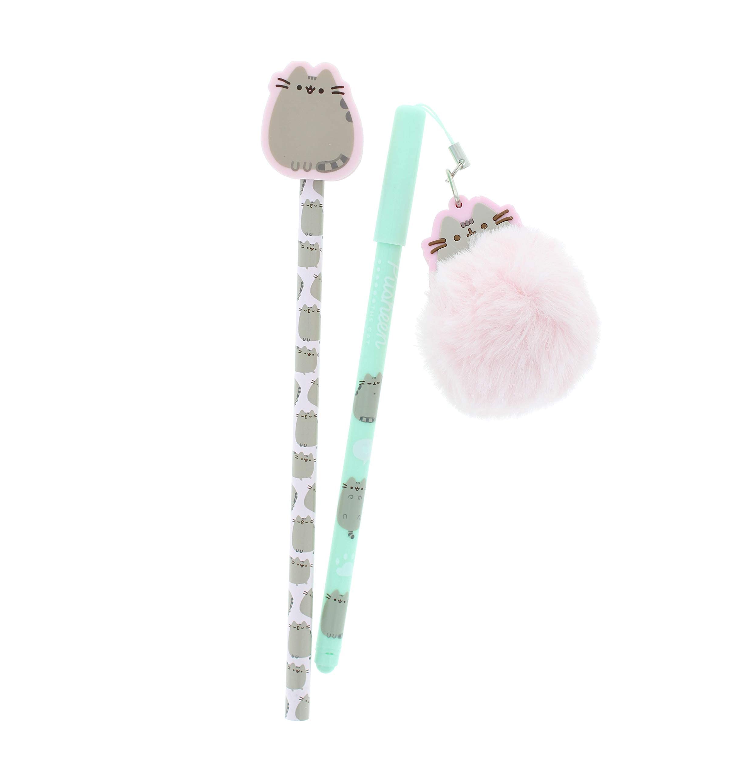 Pusheen Pen & Pencil Set | Gifts for Girls | Stationery Set | Party Bags Filler | Cute Tings | Girls Gifts | School Supplies | Writing Pencils' (Pen & Pencil)