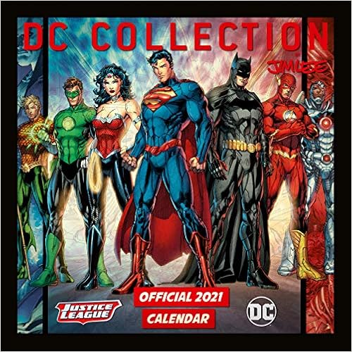 Livres Couvertures de Dc Comics Square 2021 Calendar Calendario – 20 octubre 2020
