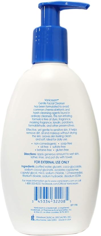 vanicream makeup remover